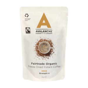 Coffee: Fair Trade Organic Strength 4 90gm Refill