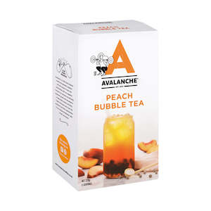 Coffee: Peach Bubble Tea