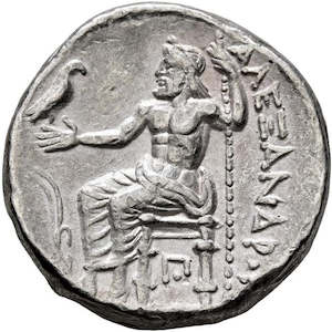 Alexander the Great AR Silver Tetradrachm. 16 - 311 BC. Price 129