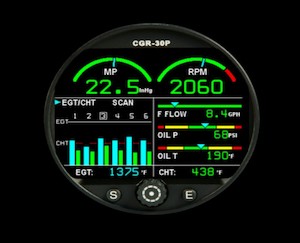 Electronics International – CGR-30P Colour Engine Monitor