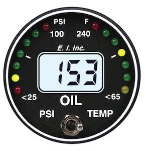 Electronics International – Oil Pressure & Temperature