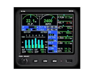 Electronics International – MVP-50P Piston Engine Monitor & In-Flight Syst…