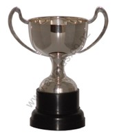 Silverware: Champagne silver cup 34cm