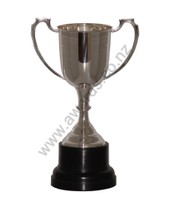 Silver sports cup 34cm