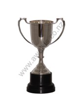 Silver sports cup 24cm