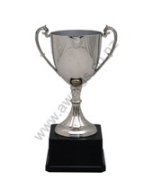 Silverware: Nickel plated classic cup 27cm