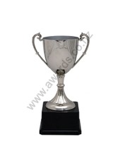 Silverware: Nickel plated classic cup 22cm