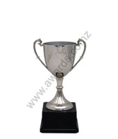 Silverware: Nickel plated classic cup 18cm