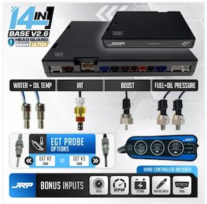 JRP 14in1 Multi Gauge Base Pack v2.6 - Control Unit & Sensors