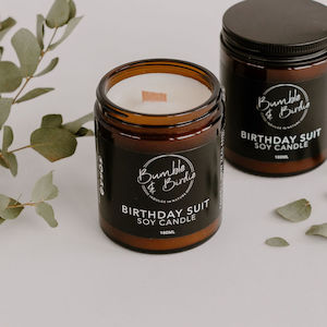 Bumble Birdie: Jar Candle - Birthday Suit