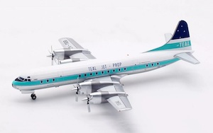 1: 200 1959 Lockheed L-188C Electra - TEAL ZK-TEB - AWESOME COLLECTABLES