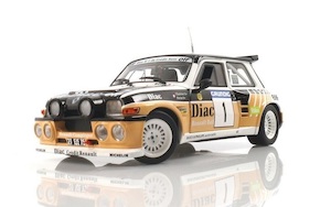 1/18 1986 Renault 5 Maxi (S1804705) - High Quality Diecast Model Planes, NASCAR,…