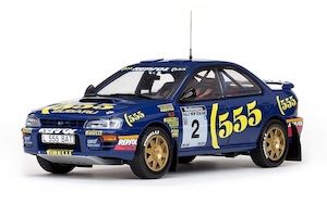 Toy: 1/18 1994 Impreza 555 Rally NZ (SS-5502) - High Quality Diecast Model Planes, NASCAR, Classic Cars, Muscle Cars