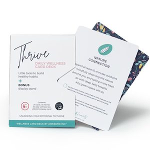 Thrive - Daily Wellness Card Deck (age 9+)