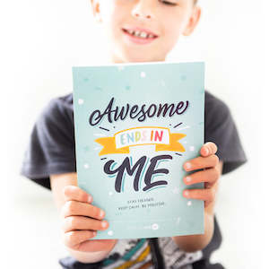 Publishing: Resilient ME Gratitude Journal for Kids – Awesome Ends in ME (age 5-12)