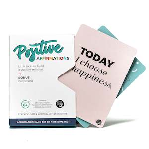 Positive Affirmation Card Set (age 6+)