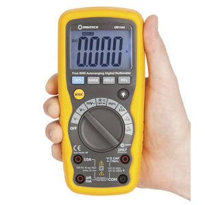 Multimeters: QM1549 IP67 True RMS Autoranging Cat IV DMM