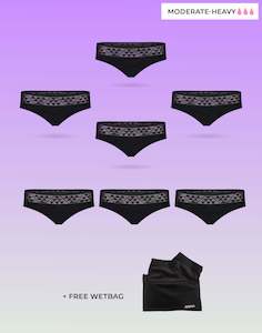 Teen 7 Pack Hipster Brief