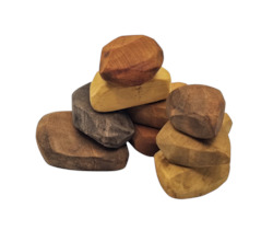 Wooden Stacking Stones