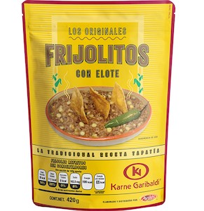 Refried Beans With Corn "Garibaldi" 250g