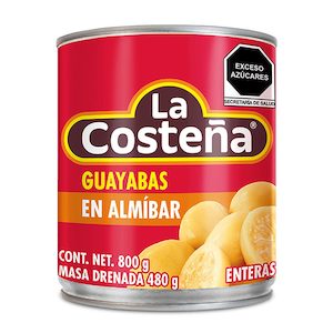 Guayabas en almibar 800g