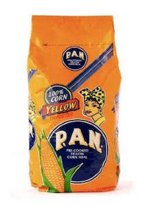 Food wholesaling: Yellow Corn Flour - Harina Pan 1kg