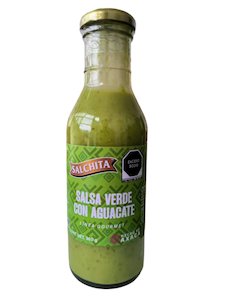 Food wholesaling: Salsa de Chile Verde con Aguacate 360g