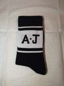 Black A.J Socks