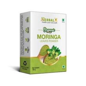 HerbalX Organic Moringa Powder Complete Green Superfood Bone & Joint Wellnes…