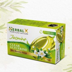 HerbalX Jasmine Soap Glycerine Beauty Soap For All Skin – 75g