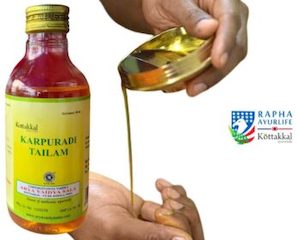 Kottakkal Karpuradi Tailam Chest Rubbing Oil For Easy Breathing Natural Congesti…