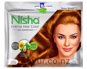 Nisha Cream Hair Color 20gm+20ml (HONEY BLONDE)