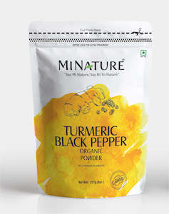 Organic Turmeric Black Pepper Powder 227g - USDA Certified