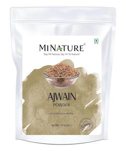 To Balance And Support Vata: 100% Natural Ajwain Powder (Carom seed powder) 227g