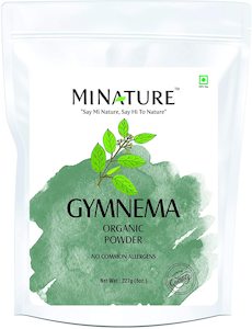 Organic Gymnema Powder 227g - USDA Certified (Madhunashini, Shardunika, Gurmar, …