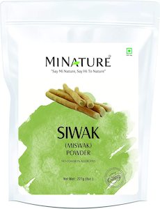 100% Natural Siwak Powder 227g (Miswak) - Tooth Powder