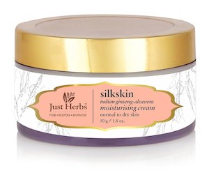 Silkskin Ashwagandha + Aloevera Moisturising Cream 50gms