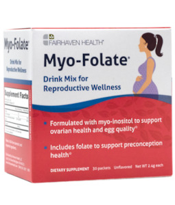 Myo-Folate Drink Mix for Reproductive Health