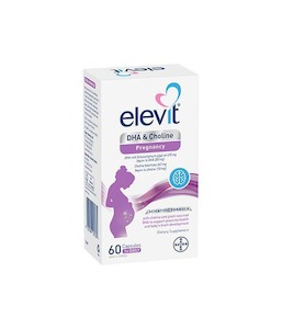 Elevit DHA & Choline Pregnancy Capsules 60 Pack