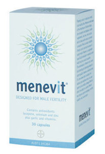 Menevit Capsules For Men 30 Capsule Pack