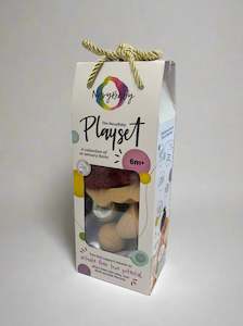 Navy Baby Heuristic 10 Piece Sensory Play Set