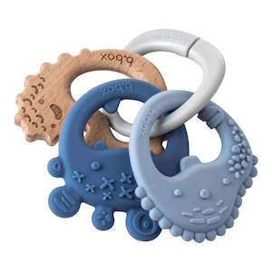 Baby wear: b.box Trio Teether-Lullaby Blue