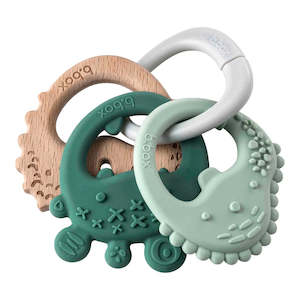 b.box Trio Teether- Sage