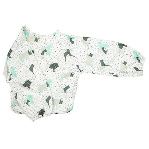 Silly Billyz Wipe Clean Long Sleeve Bib - Animals