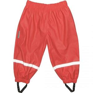 Silly Billyz Red Waterproof Trouser Pants