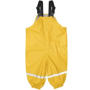 Silly Billyz Yellow Waterproof Overalls