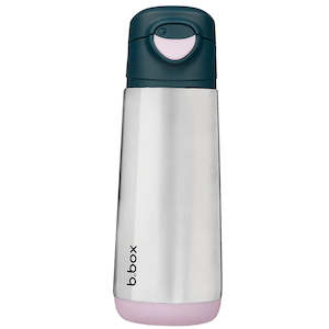 b.box Insulated Sport Spout bottle 500ml - Indigo Rose