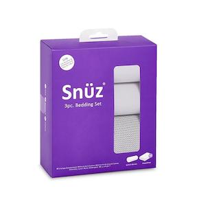 Snuzpod Crib Bedding Set - 3 Pack - Grey