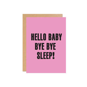 Viva La Vulva "Hello Baby Bye Bye Sleep!" Gift Card