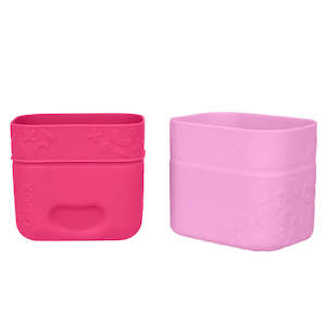 b.box Silicone Snack Cup- Berry